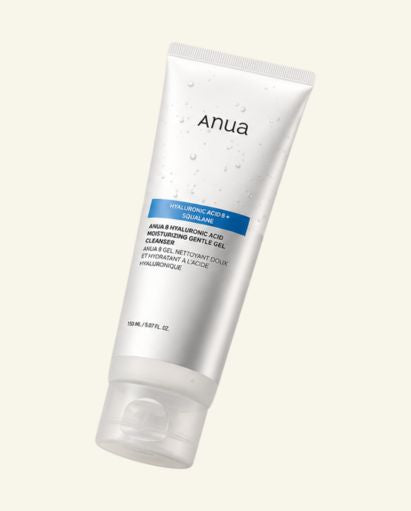 Anua - Gel detergente idratante delicato con 8 acidi ialuronici | gel detergente idratante per pelli sensibili