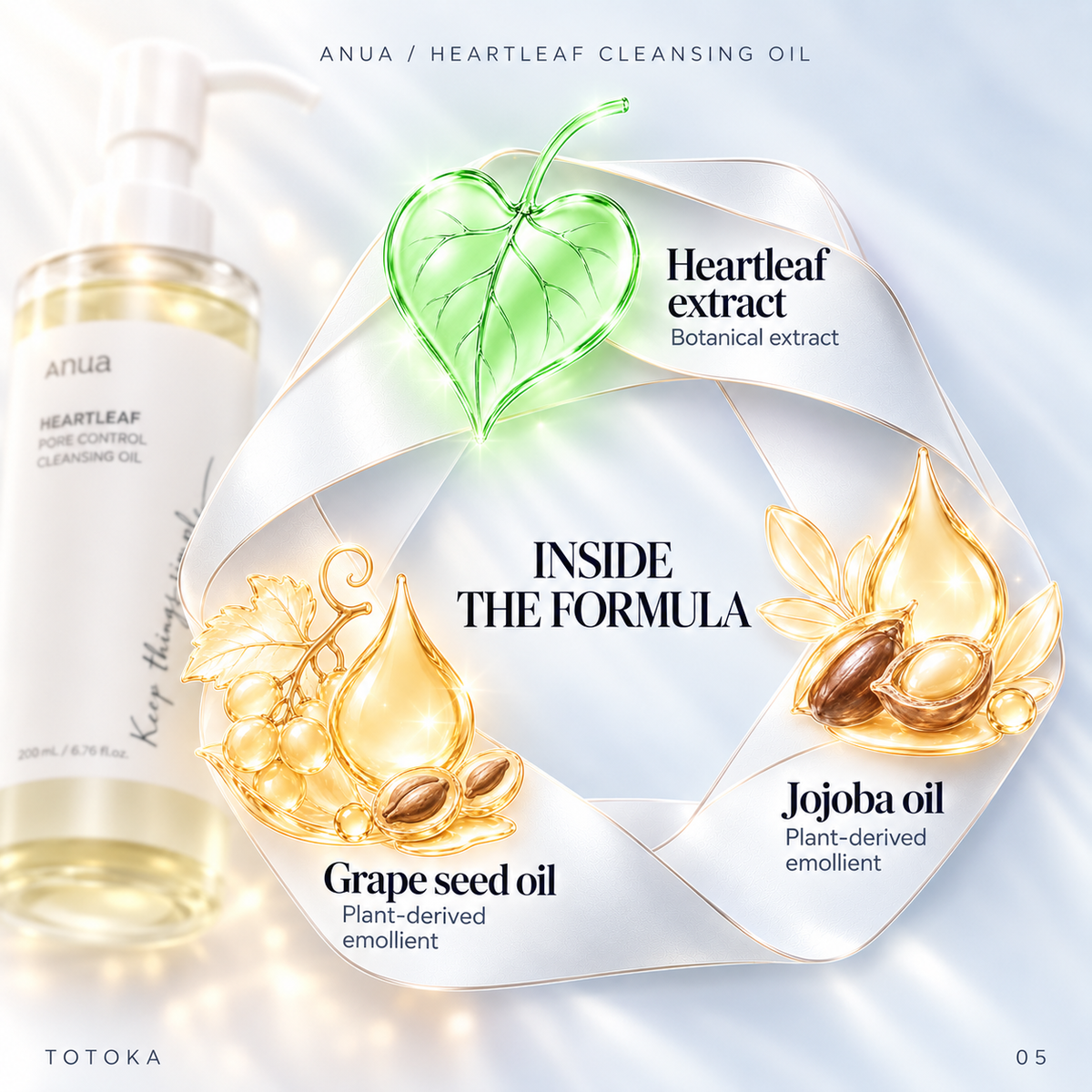ANUA — Heartleaf Pore Control Cleansing Oil