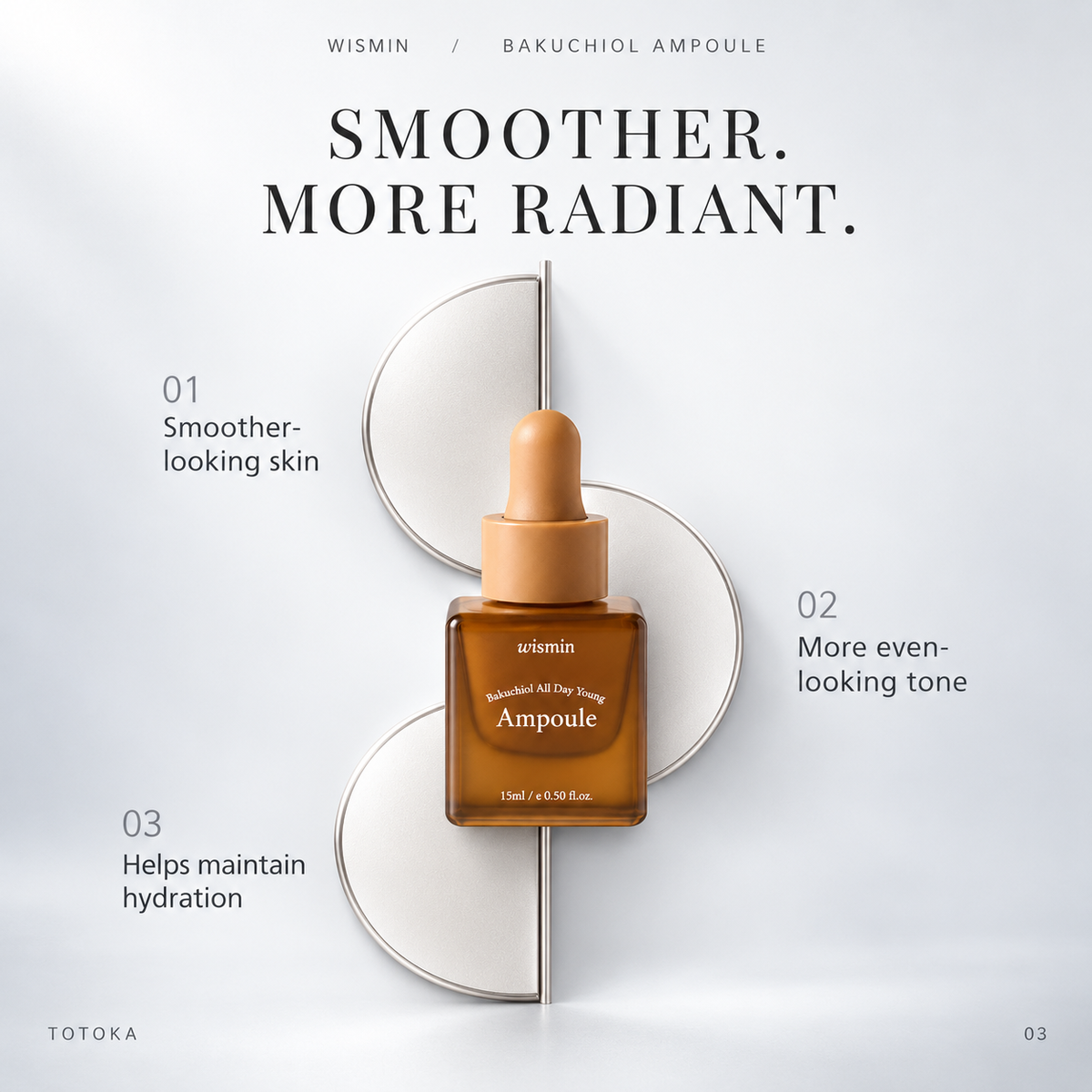 WISMIN — Bakuchiol All Day Young Ampoule