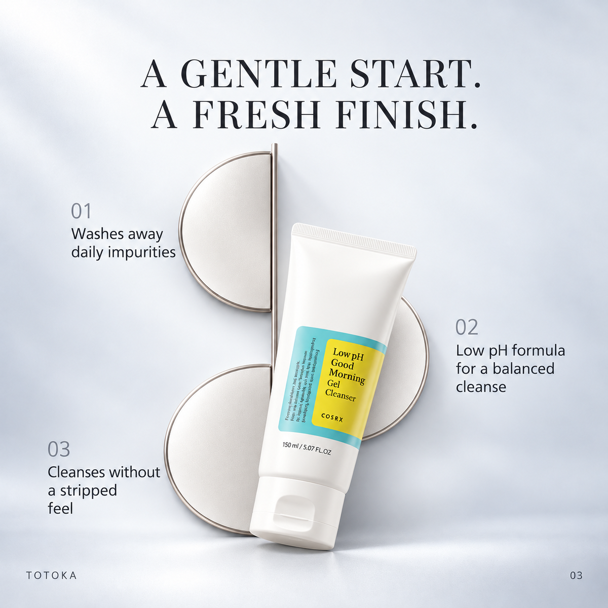 COSRX — Low pH Good Morning Gel Cleanser