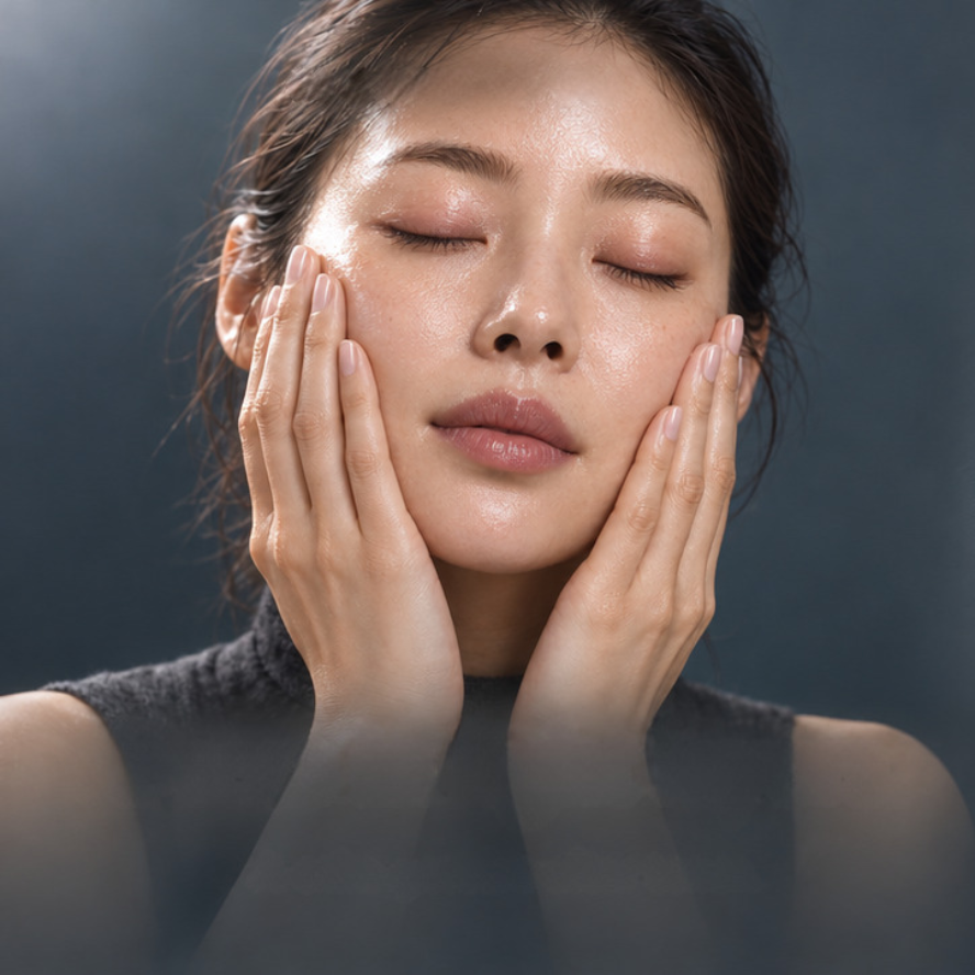 How to press facial essence into the skin