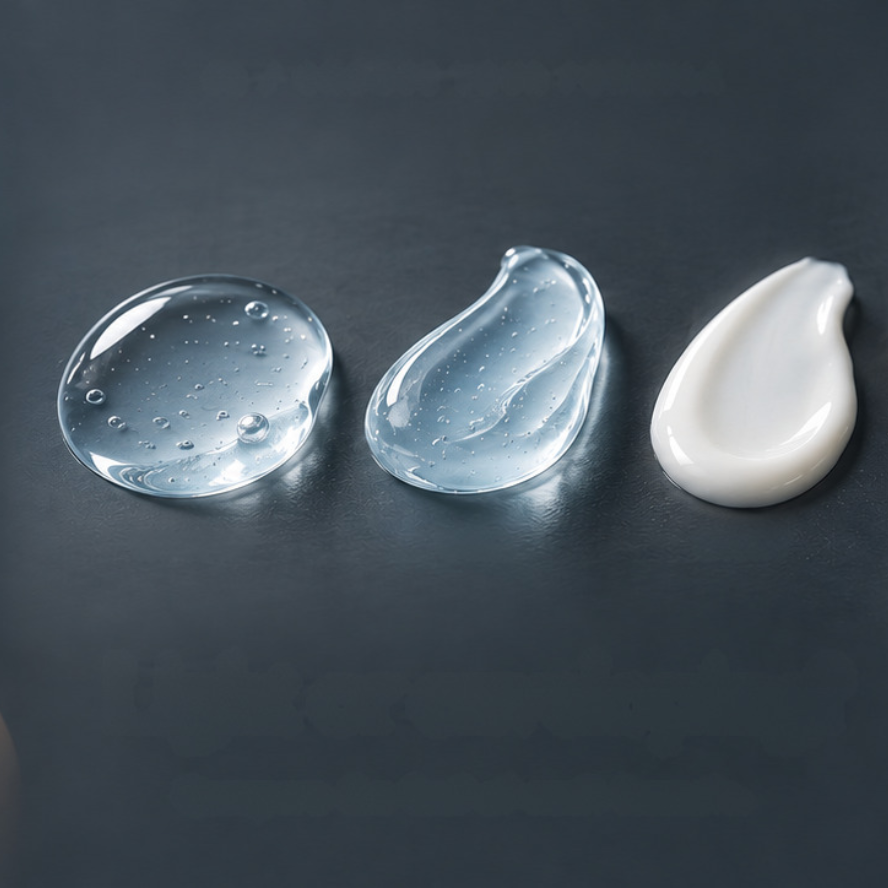 Watery, fermented and targeted essence textures