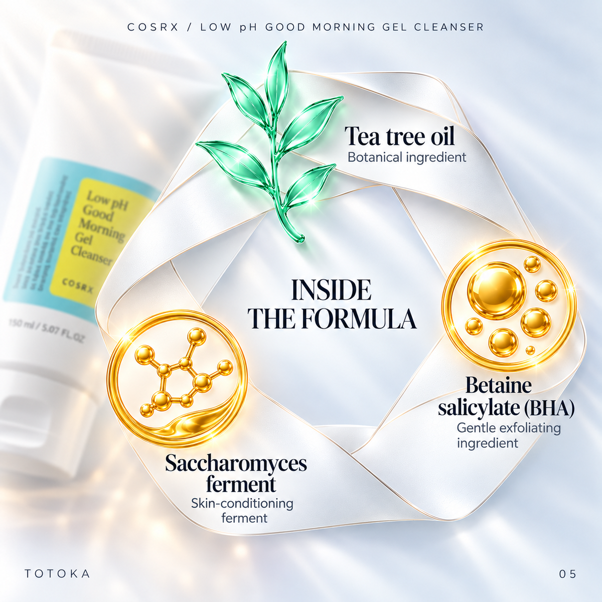 COSRX — Low pH Good Morning Gel Cleanser