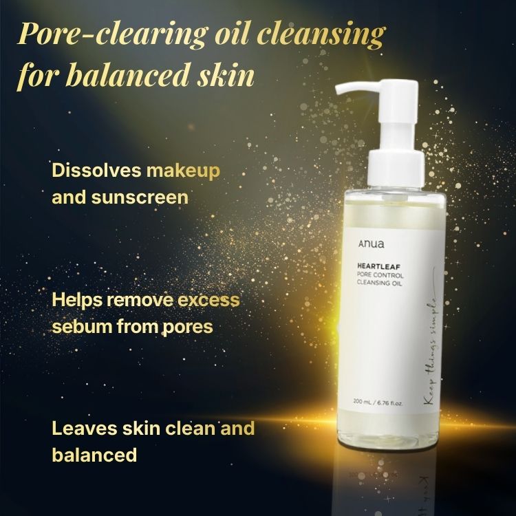 What it does - ANUA – Heartleaf Pore Control Cleansing Oil | pore control cleansing oil