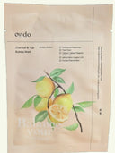 Ondo – Charcoal & Yuja Pong - Pong Bubble Cleansing Mask – Korean skincare by TOTOKA