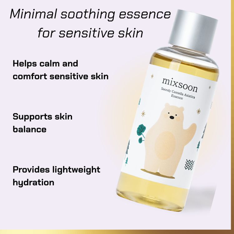 What Mixsoon - Soondy Asiatica  Centella Essence | centella essence for sensitive skin does
