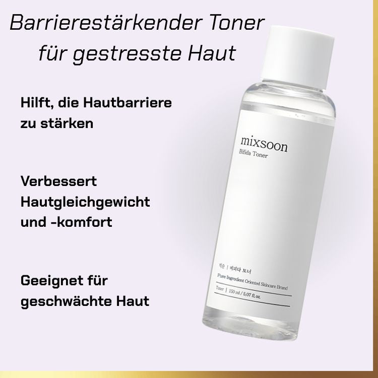 What Mixsoon - Bifida Toner | Bifida-Gesichtswasser für die Hautbarriere does