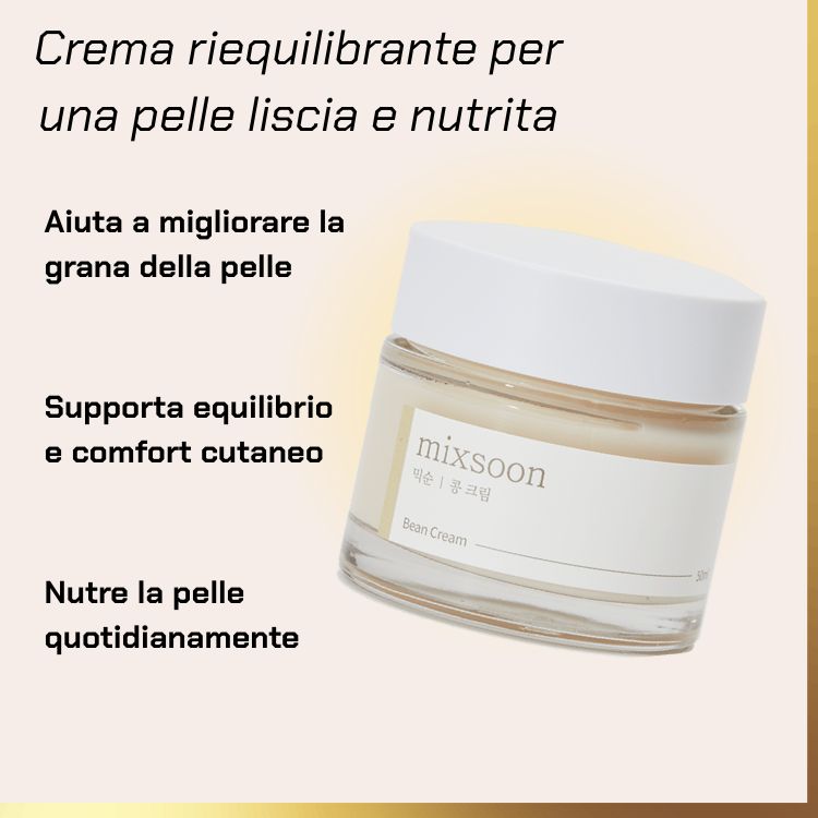 What Mixsoon - Bean Cream| crema idratante leggera per pelli grasse does