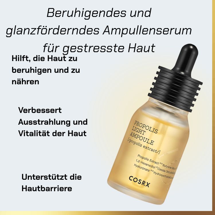 What COSRX – Full Fit Propolis Light Ampulle | Propolis Ampulle für strahlende Haut does