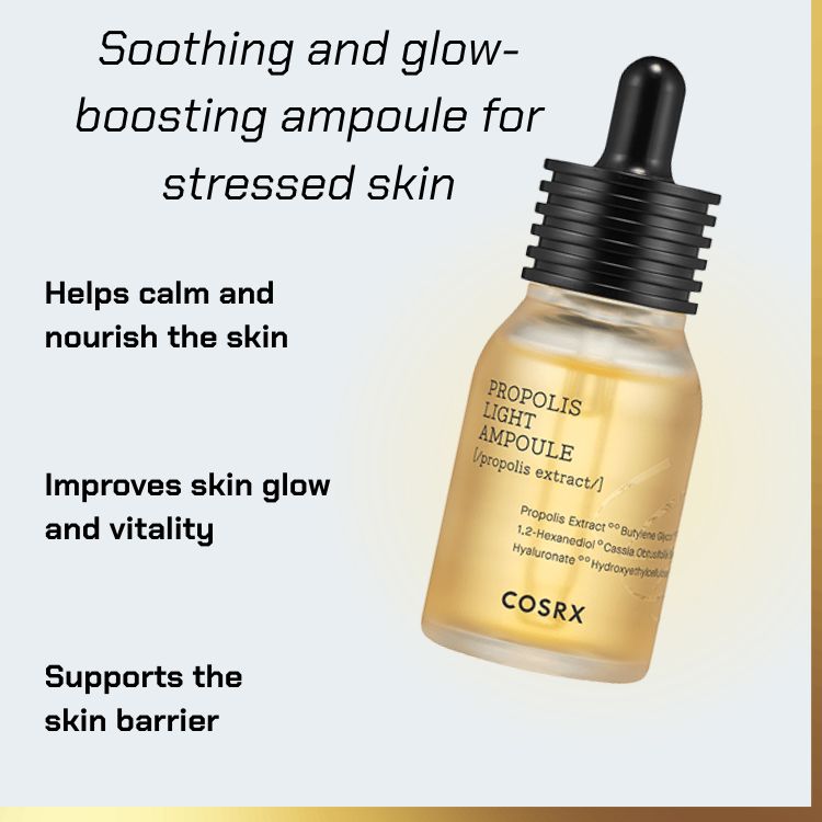 What COSRX - Full Fit Propolis Light Ampoule | propolis ampoule for glowing skin does