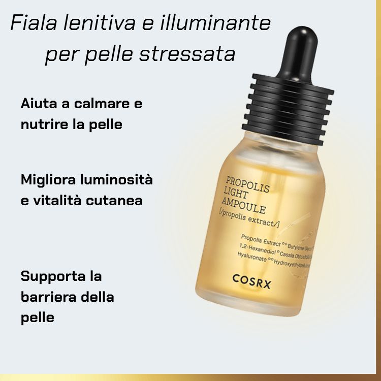 What COSRX - Full Fit Propolis Light Ampoule | propoli per una pelle luminosa does