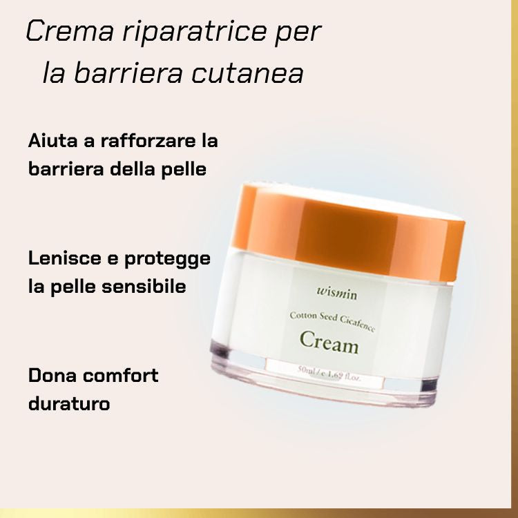What Wismin - Cotton Seed Cicafence Cream | crema riparatrice per pelli sensibili does