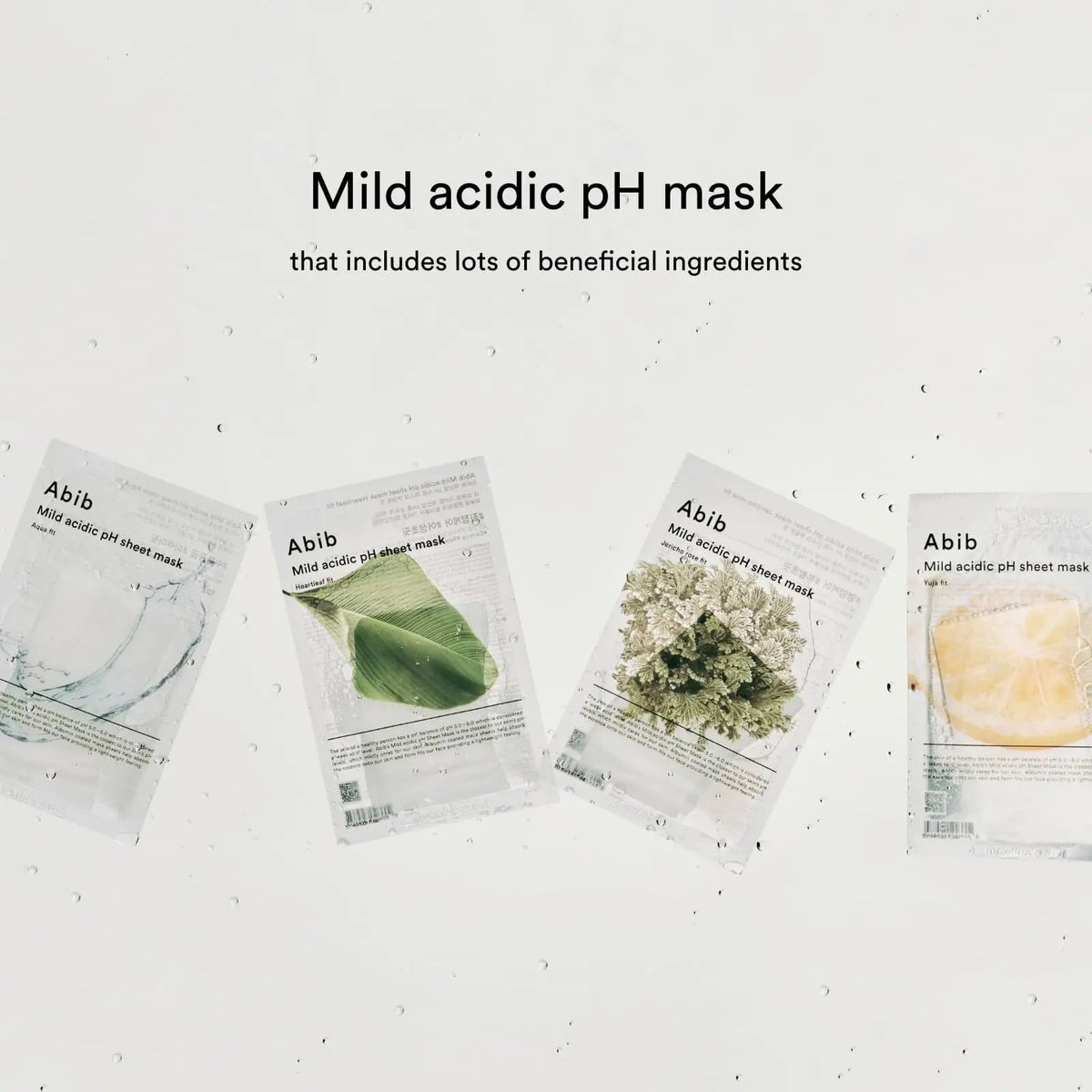 Abib - Mild Acidic pH Sheet Mask Heartleaf Fit – Korean skincare by TOTOKA