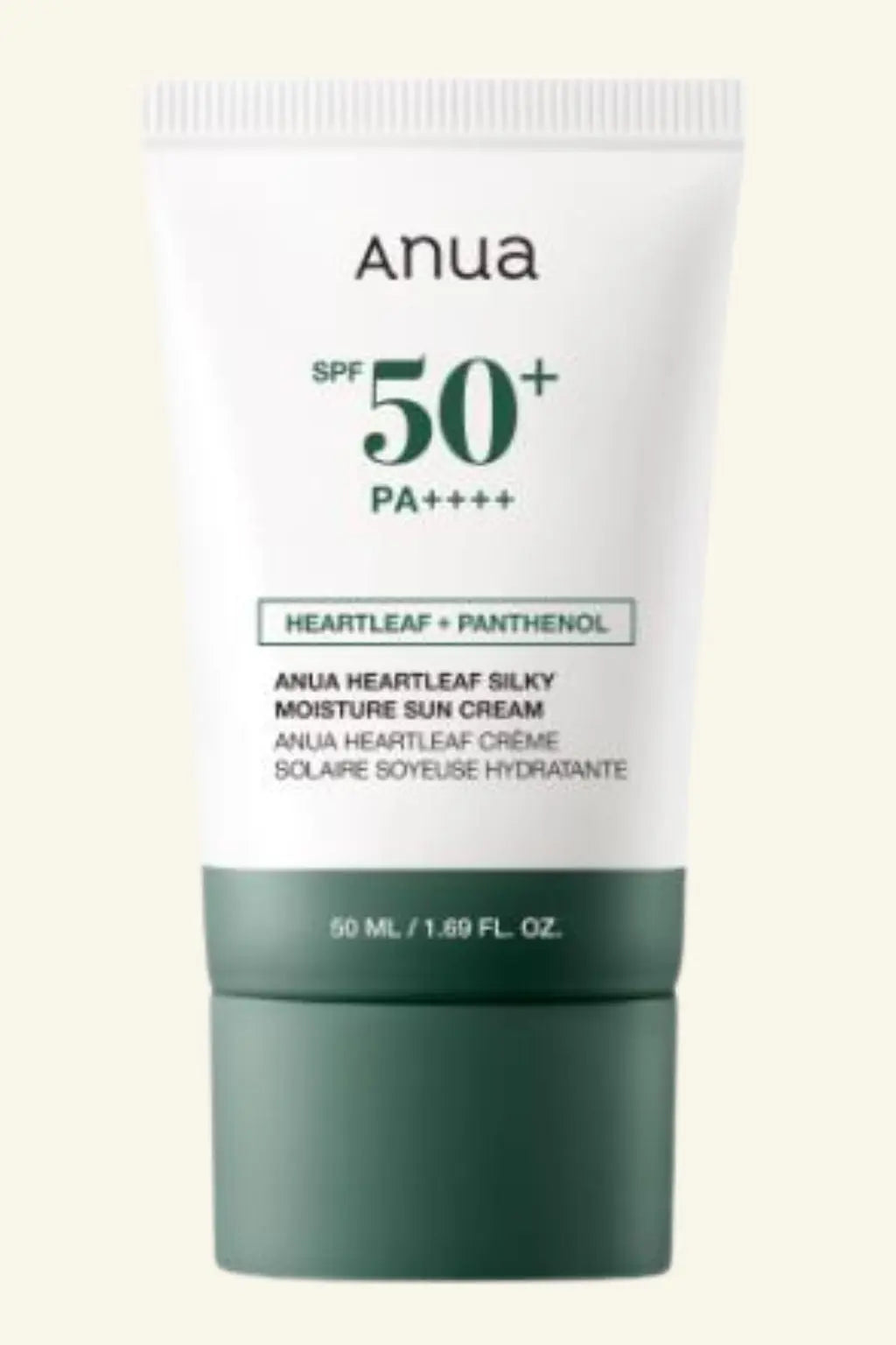 Anua - Heartleaf Silky Moisture Sunscreen | sunscreen for sensitive skin ANUA