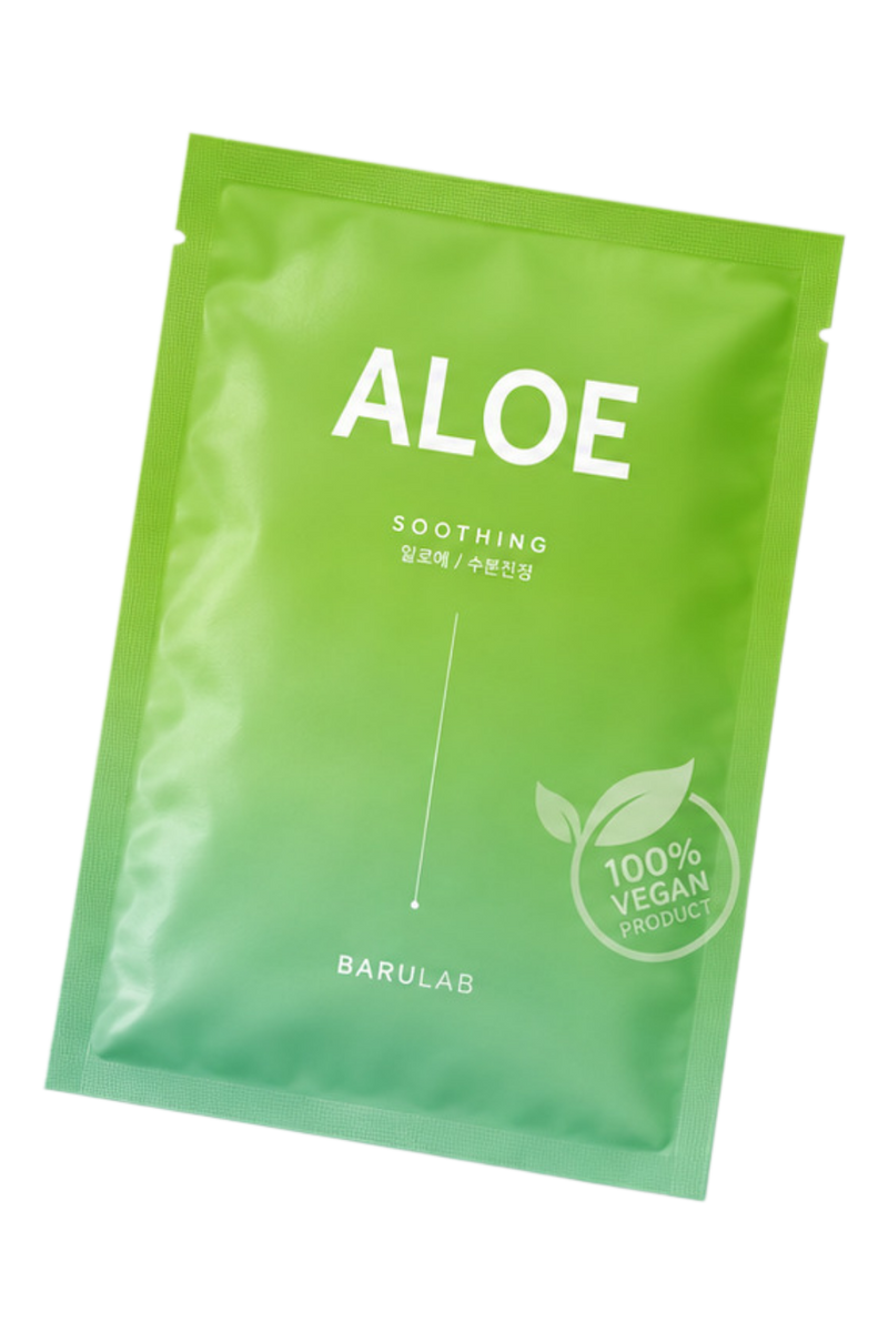 Barulab - Aloe Soothing Face Mask | Hydrating Aloe Mask