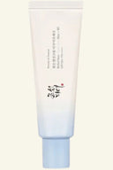Tube of skincare product on a white background