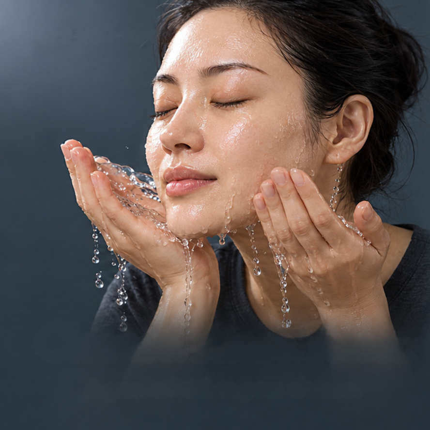 How to use a water-based cleanser