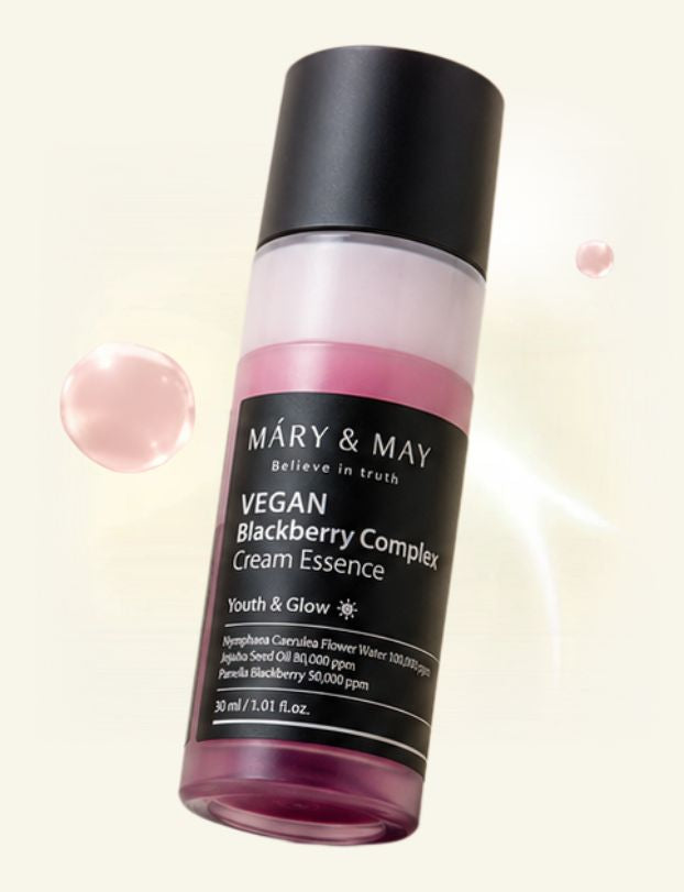 Mary&May - Essenza di crema vegana al complesso di more |essenza idratante