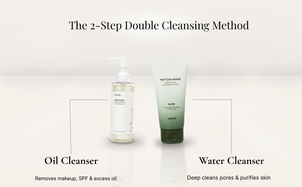 Double Cleansing Acne Skincare Set 1