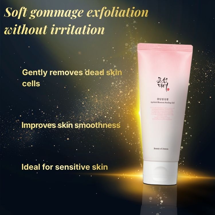 What it does - Beauty of Joseon - Apricot Blossom Peeling Gel |gentle peeling gel for sensitive skin