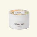 Jar of 'All Clean Balm' on a white background