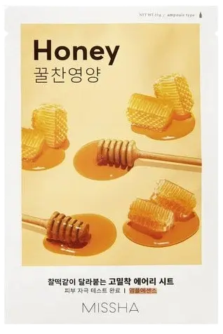 Missha - Airy Fit Honey Sheet Mask – Korean skincare by TOTOKA
