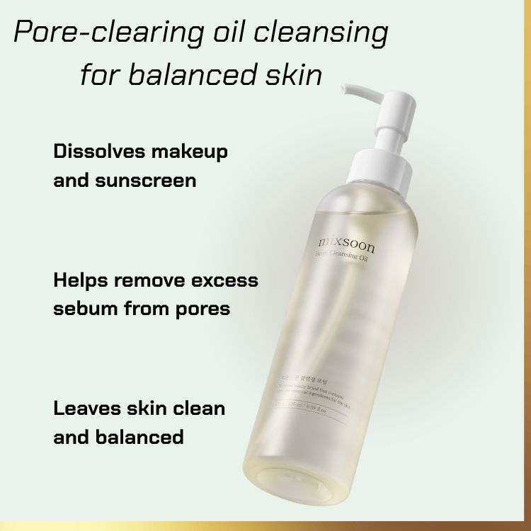 What Mixsoon - Bean Cleansing Oil | lightweight cleansing oil for oily skin does