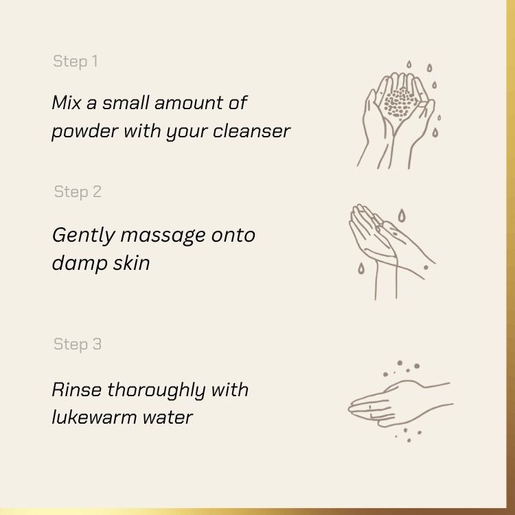 How to use Sioris – My Soft Grain Scrub | gentle facial scrub for sensitive skin