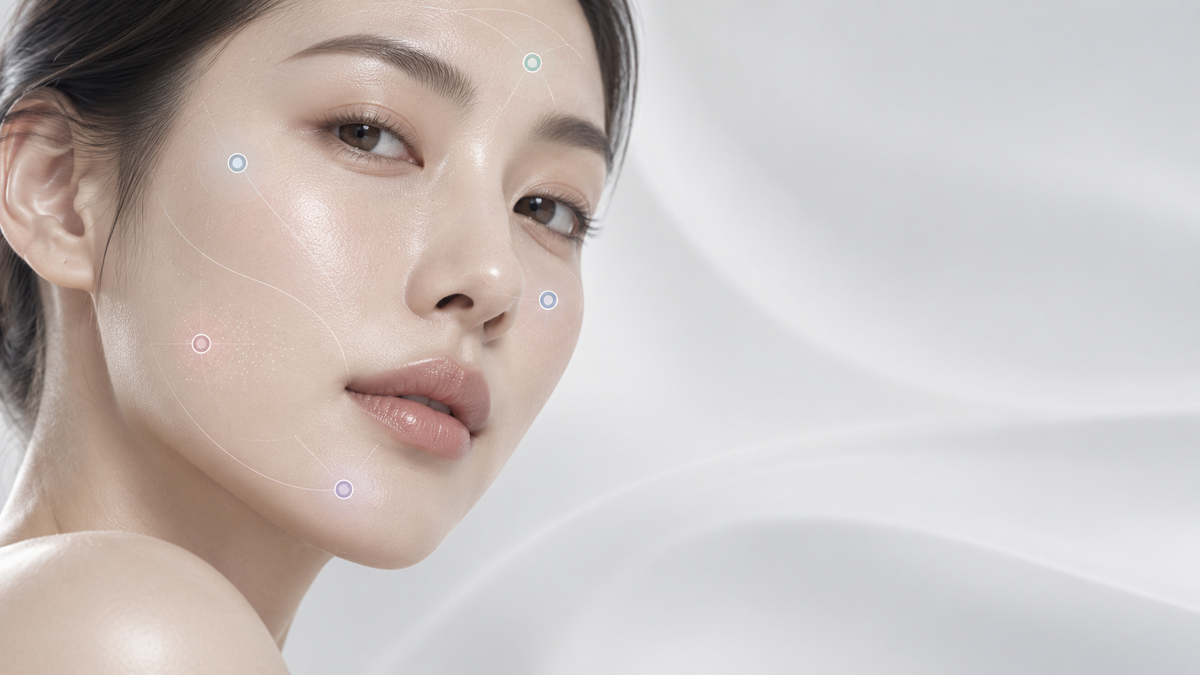 Skin analysis signal map