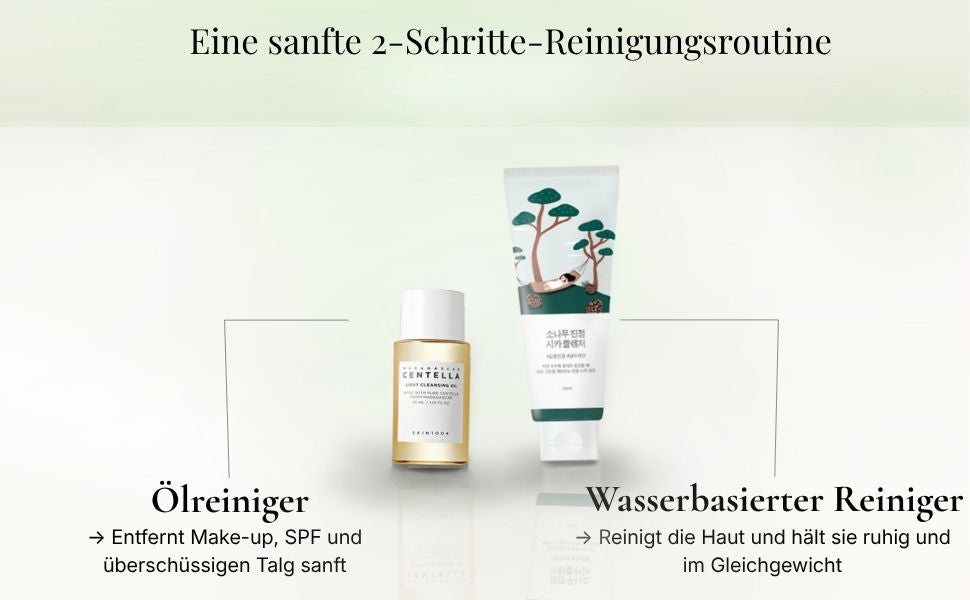 Sanftes Doppelreinigungsset für empfindliche Haut 1