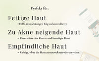 Sanftes Doppelreinigungsset für empfindliche Haut 3