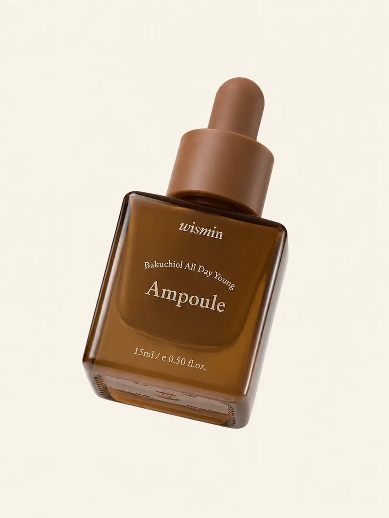 Wismin - Bakuchiol All Day Young Ampoule | bakuchiol ampoule for sensitive skin Wismin