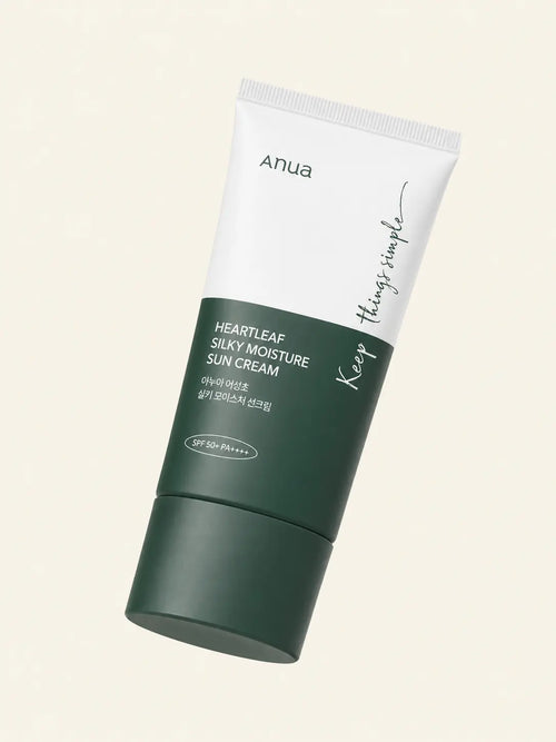 Anua - Heartleaf Silky Moisture Sunscreen | sunscreen for sensitive skin ANUA