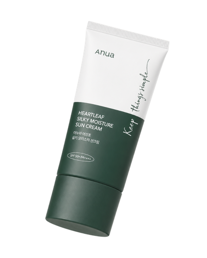 Anua - Heartleaf Silky Moisture Sunscreen | sunscreen for sensitive skin