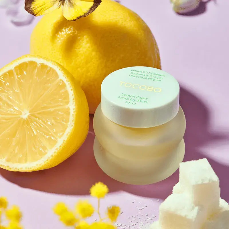 Tocobo - Lemon Sugar Scrub Lip Mask – Korean skincare by TOTOKA