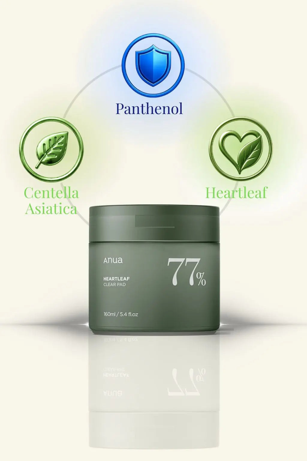 Anua - Heartleaf 77% Toner Pad | calming toner pads for sensitive skin ANUA