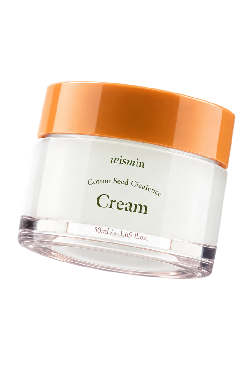 Wismin - Cotton Seed Cicafence Cream | barrier repair cream for sensitive skin