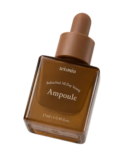 Wismin - Bakuchiol All Day Young Ampoule | bakuchiol ampoule for sensitive skin Wismin